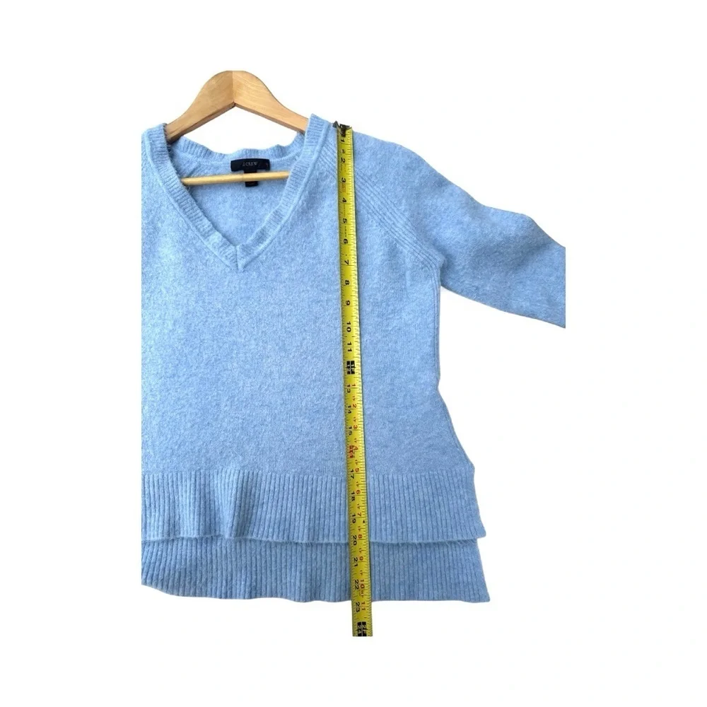 J. Crew Light Blue V-Neck Sweater